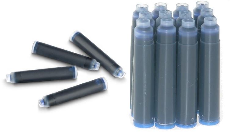 50PK FOUNTAIN PEN REFILLS BLUE INK. P2328 \\\P2328