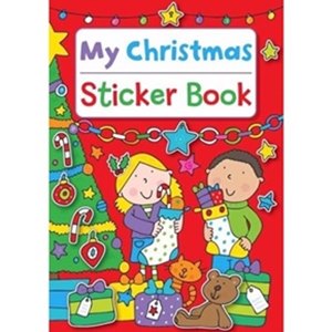 MY CHRISTMAS COLOURING ACTIVITY STICKER BOOK. P2591 \\\P2591