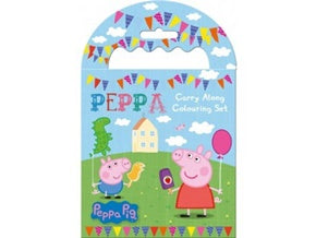 PEPPA PIG CARRY ALONG COLOURING SET. PECAR \\\PECAR