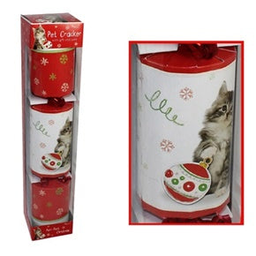 KITTEN PET CHRISTMAS CRACKERS. PECJ \\\PECJ