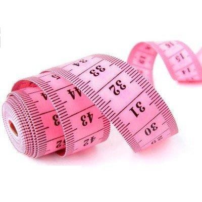 SEWING / TAILORS TAPE MEASURE 150CM - PINK. PINKMEASURE \\\PINKMEASURE