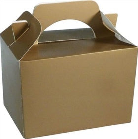 GOLD KID CHILDRENS PLAIN ACTIVITY FOOD BOX LOOT - 1 PC. 395702 \\\PL395702