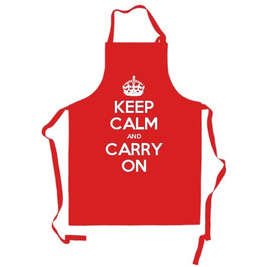 APRON KEEP CALM CARRY ON. PM183724 \\\PM183724