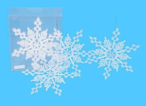 16.5CM SNOWFLAKES FOR FROZEN THEMED PARTY - 1 PACK. PM251657 \\\PM251657