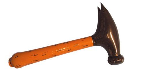 34 INCH INFL NOVELTY CLAW HAMMER. PMS009034 \\\PMS009034