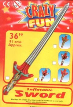'INFLATABLE SWORD 36' (91CMS APPROX) [TOY]'||'. '||'PMS009212' \\\PMS009212