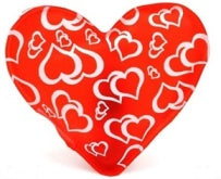 HEART SHAPED RE-USABLE HEAT PADS HEART. PMS061572HEART \\\PMS061572HEART