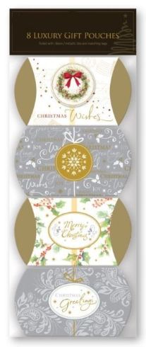 8 LUXURY GIFT POUCHES GOLD. POTR \\\POTR