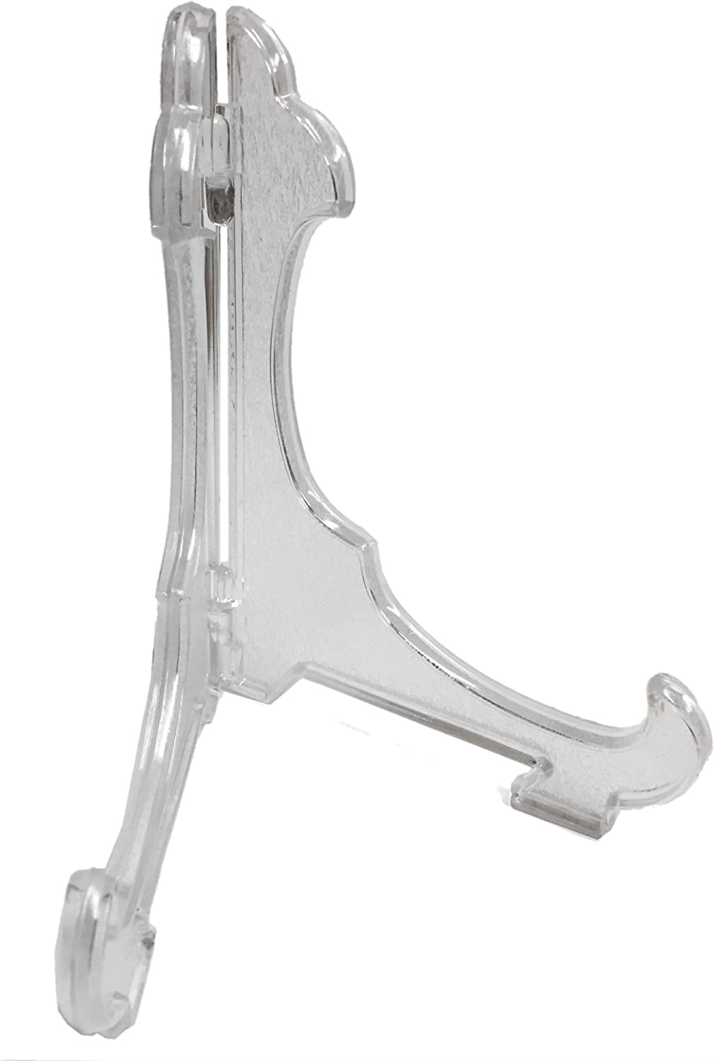 CLEAR PLASTIC PLATE DISPLAY STAND 3 - 6 INCH PLATES. M2103 \\\PSC36S
