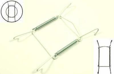 WIRE SPRING PLATE WALL HANGER HOLDERS EXTRA SMALL NO. 0  3.5 - 5 - 1 PC. PSNO0_1 \\\PSNO0_1