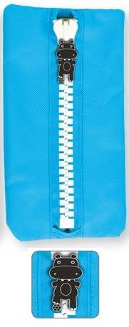 PENCIL CASE RASCALS CHUNKY ZIP BLUE. RASF_BLUE \\\RASF_BLUE