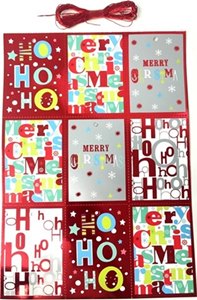 36 FOIL CHRISTMAS GIFT TAGS. SAV1002 \\\SAV1002