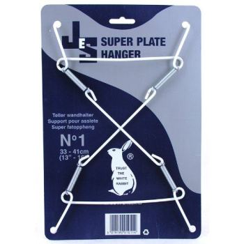 EXTRA STRONG SUPER WIRE PLATE HANGER NO 1 ( 33CM - 41CM ). SPHNO1 \\\SPHNO1
