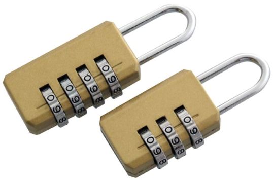 AMTECH COMBINATION PADLOCK 2/PK. T1150 \\\T1150