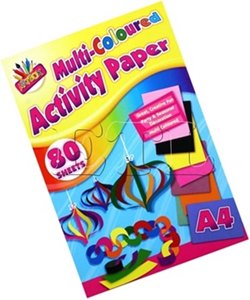 TALLON ACTIVITY PAPER PAD - A4 - 70 SHEETS. T6872 \\\T5041