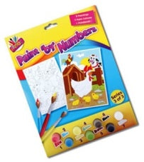 'PAINT 'BY' NUMBERS SET - INCLUDES 2 PAINTINGS  7 PAINTS 1 PAINTBRUSH - 5113'||'. '||'T5113' \\\T5113