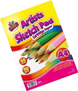 TALLON SKETCH PAD - A4 - 40 SHEETS. T5680 \\\T5680