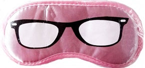 NOVELTY PINK EYE MASK WITH GLASSES DESIGN. T834 \\\T834