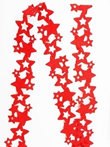 CHRISTMAS XMAS TABLE DECORATION RUNNER SOFT DECOR AIR LAID 72 INCH X 5 CM STARS DESIGN. TARU \\\TARU