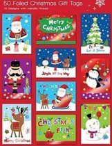 50 CHRISTMAS FOIL TAGS CUTE DESIGN. TOOP \\\TOOP