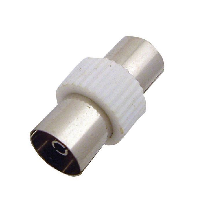 TELEVISION / TV COAX AERIAL ADAPTER F-F GENDER CHANGE. TVDF \\\TVDF