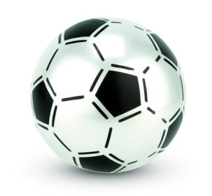 KANDY TOYS DEFLATED PVC FOOTBALL 22.5CM ASSORTED COLOUR BALL. TY2420 \\\TY2420