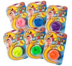 MAGIC TWISTY WIGGLEY WORM - 1 PACK. TY4846 T21001 \\\TY4846