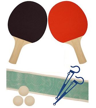 SPORTS TABLE TENNIS SET WITH BATS  BALLS AND NET. TY5167 \\\TY5167