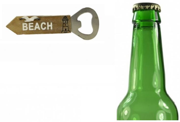 RESIN BEACH BOTTLE OPENER. TY5913 \\\TY5913