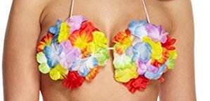 HULA HULA HAWAIIAN BRA FLOWERS. TY7649 \\\TY7649