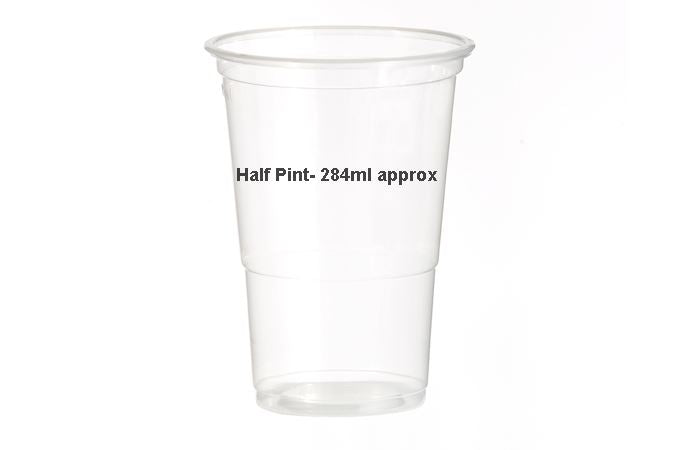 ESSENTIAL EXTRA VALUE HALF PINT TUMBLER / GLASSES 15/PK. PL05PTG40 \\\VPL05PTG