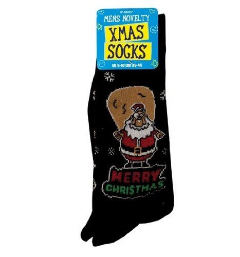 ADULT NOVELTY CHRISTMAS SOCKS UK SIZE 6 - 10 - ** ASSORTED DESIGN ** \\\W88207SANTA