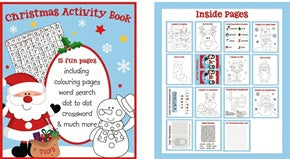 'CHILDREN'S CHRISTMAS ACTIVITY BOOK CRAYONS KIDS COLOURING'||'. '||'X18411' \\\X18411
