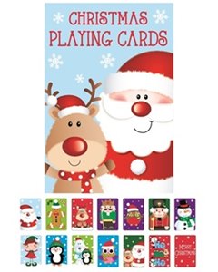 CHRISTMAS PLAYING CARDS SNAP. X18789 \\\X18789