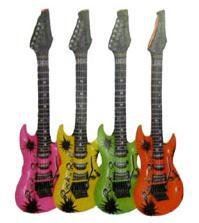 INFLATABLE GUITARS 106CM - ASSORTED COLOURS. X99113 \\\X99113