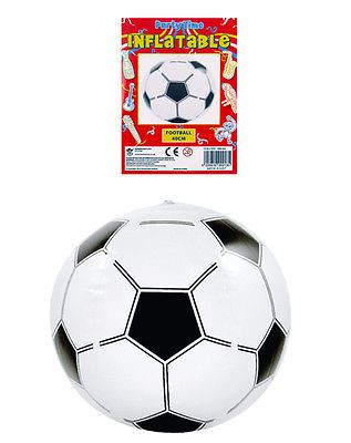 INFLATABLE FOOTBALL 15.5 INCHES 40CM DIA [TOY]. X99213 \\\X99213