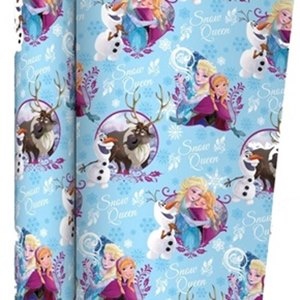 DISNEY FROZEN CHRISTMAS GIFT WRAP 69CM X 3M. XAELW512 \\\XAELW512
