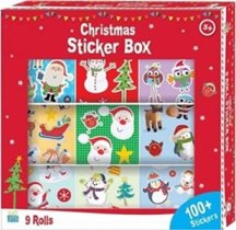 CHRISTMAS STICKER BOOK 600+. XSBX \\\XSBX