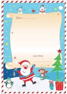 CHRISTMAS THANK YOU LETTER PACK WITH ENVELOPES. XTHK \\\XTHK