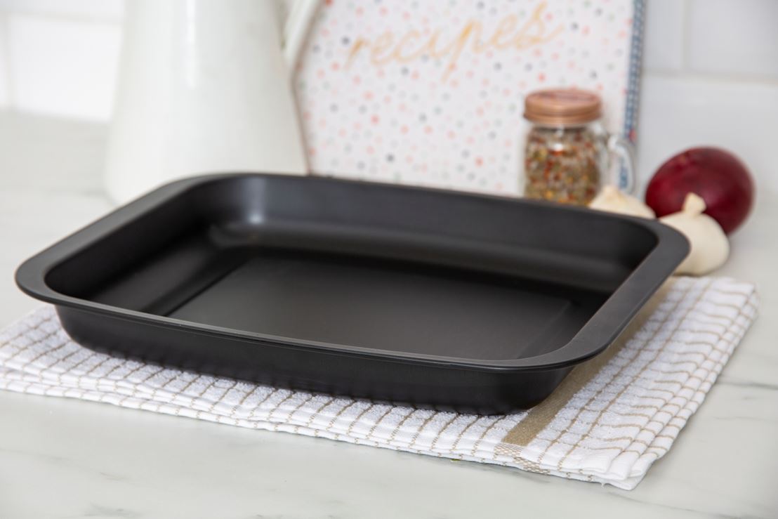 WHAM ESSENTIALS ROASTER BLACK / SILVER 32CM. WHAM56125