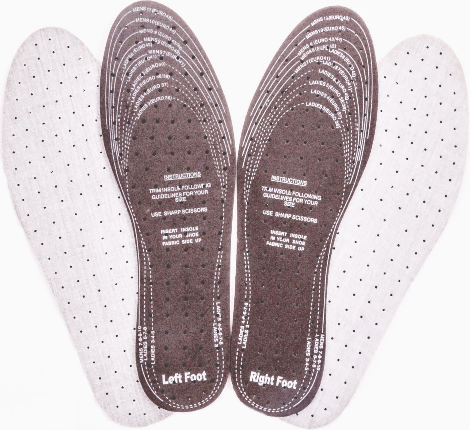 INNER SOLES ANTI ODOUR 2 PAIR. F591820