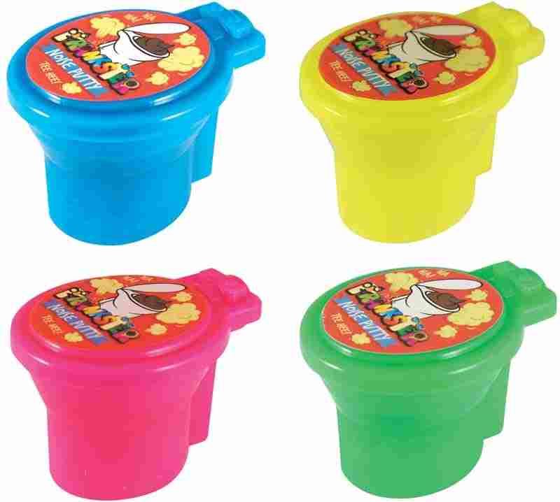 ASSORTED COLOUR PUTTY NOISE TOILET 5X5 CM. N14008