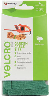 VELCRO BRAND ONE-WRAP GARDEN TIES 12 MM X 38 CM. VEL-EC60252