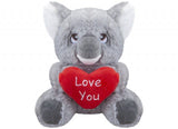 PMS KOALA BEAR WITH LOVE HEART 15CM. PI445053