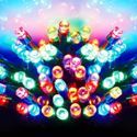 200 MA LED SUPERBRIGHTS MULTI COLOURED GREEN CABLE. LV071255M