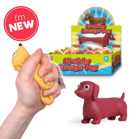 HGL STRETCHY SAUSAGE DOG. SV21277