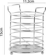 APOLLO CHROME CUTLERY HOLDER. 3766