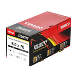 TIMCO VELOCITY SCREW PZ2 CKS ZYP 6 X 50 MM 200/PK. 60070V