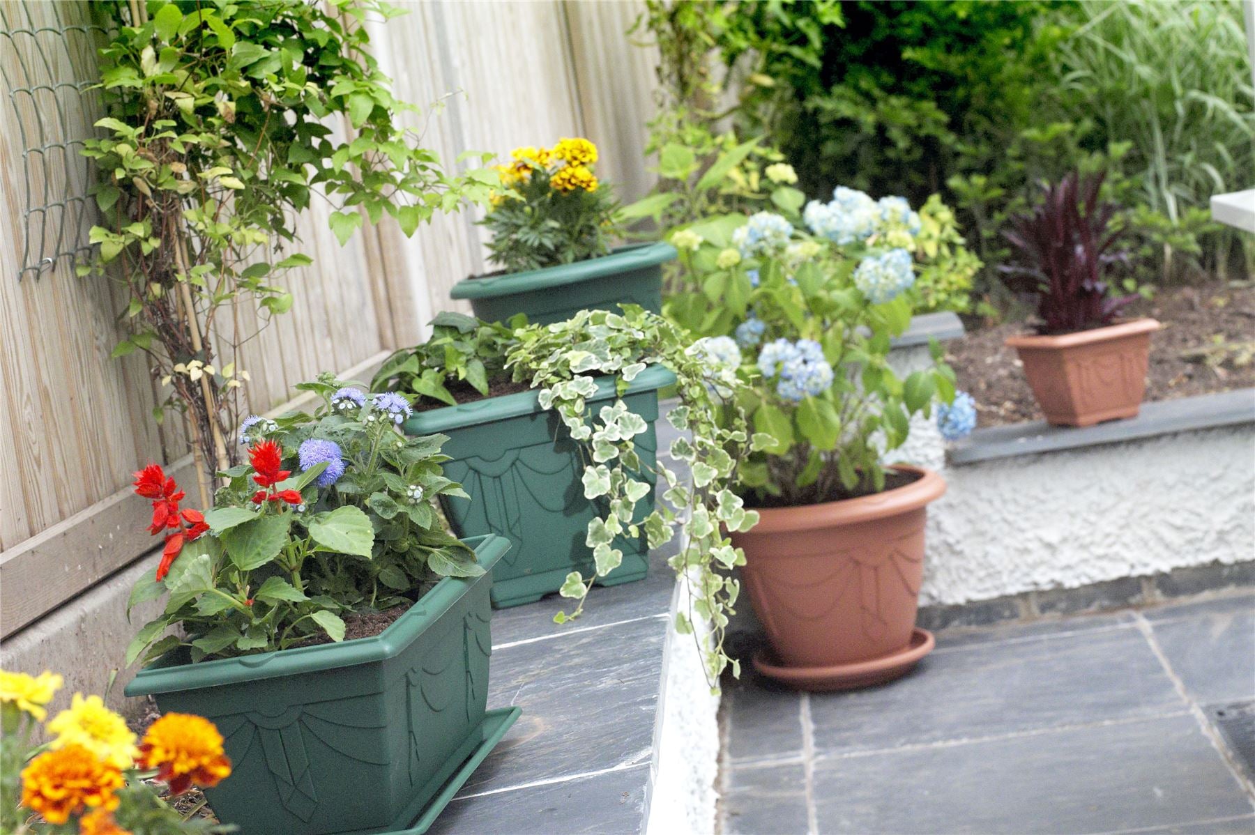 WHITEFURZE  VENETIAN PLANT POT SAUCER 27CM. G020865