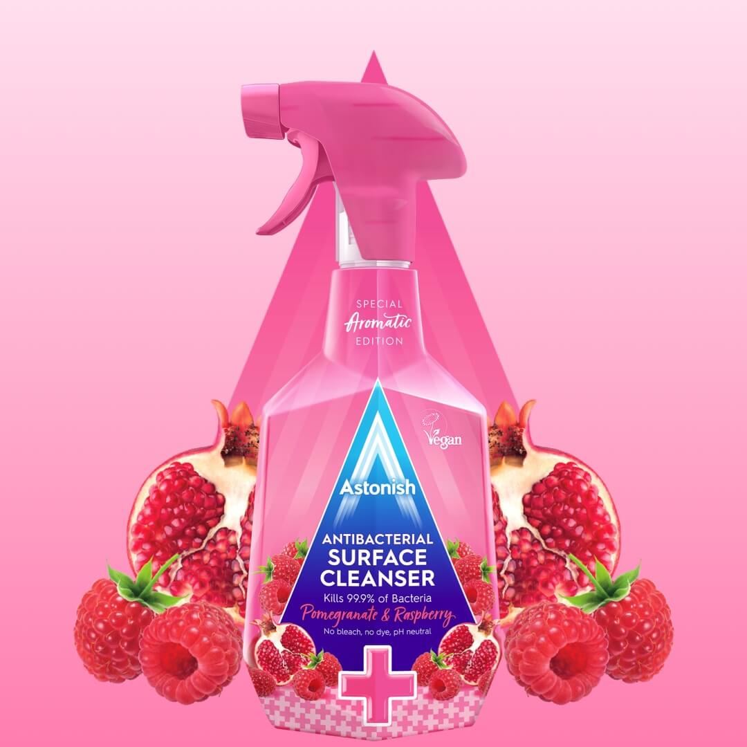 ASTONISH ANTIBACTERIAL SURFACE CLEANSER SPRAY 750ML. HOAST057